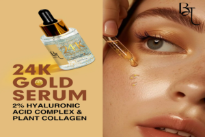 Gold Serum and SPF 50